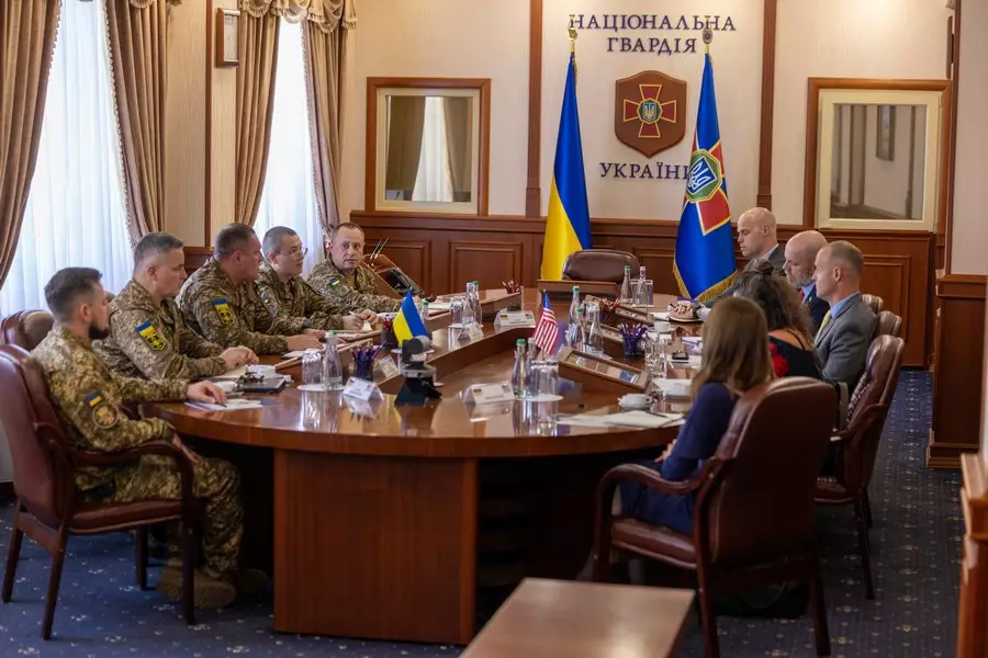 Командування НГУ провело робочу зустріч з представниками Відділу з правоохоронних питань Посольства США в Україні