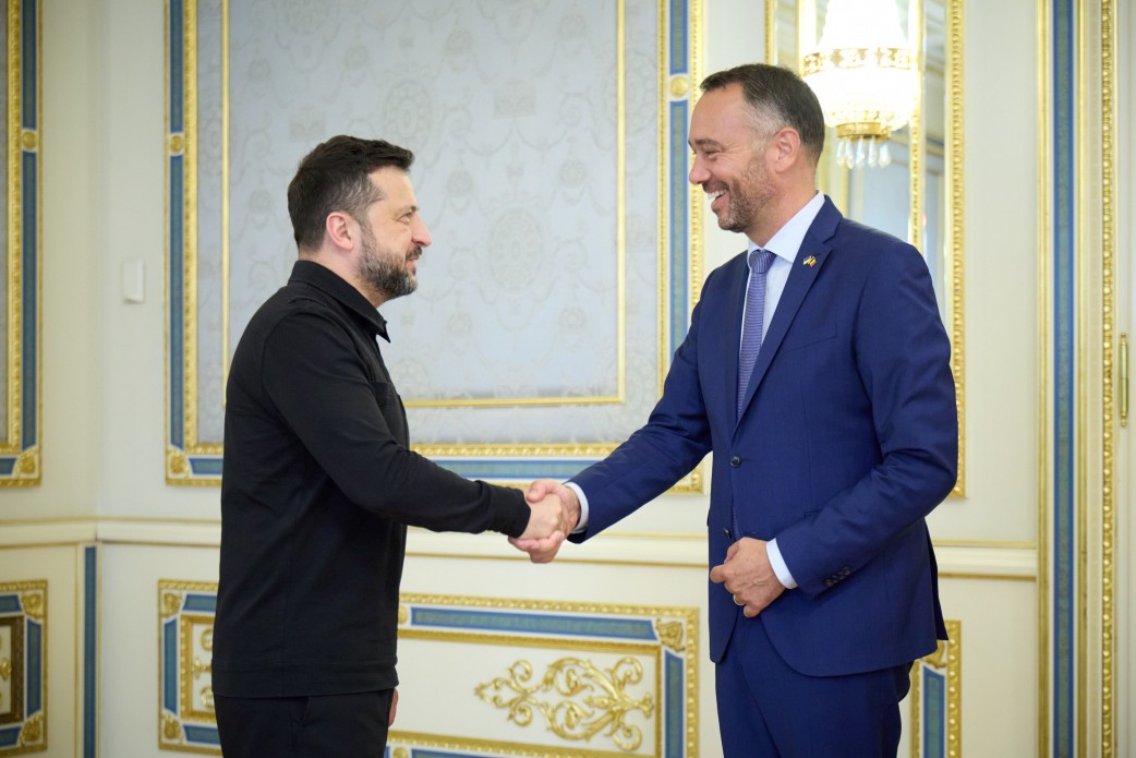 Продовження військової підтримки та рух України до Євросоюзу: Президент зустрівся з віцепремʼєр-міністром – міністром закордонних справ Бельгії