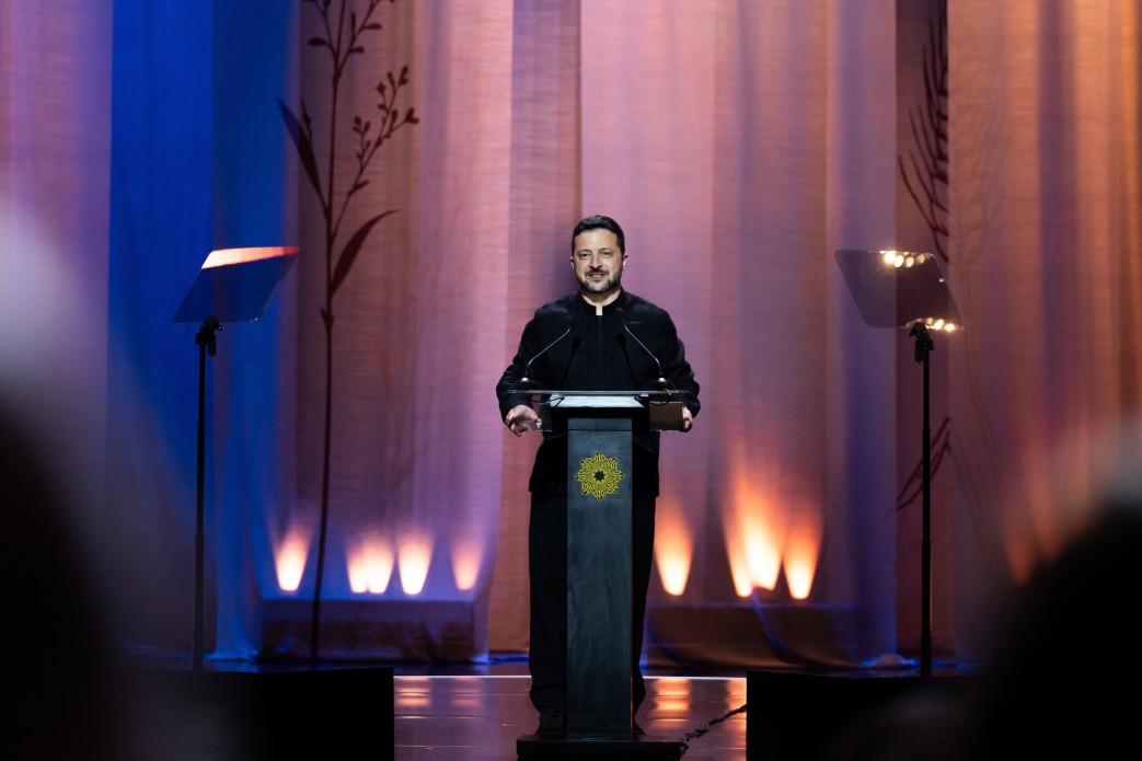 Виступ Президента під час церемонії нагородження відзнакою «Національна легенда України»