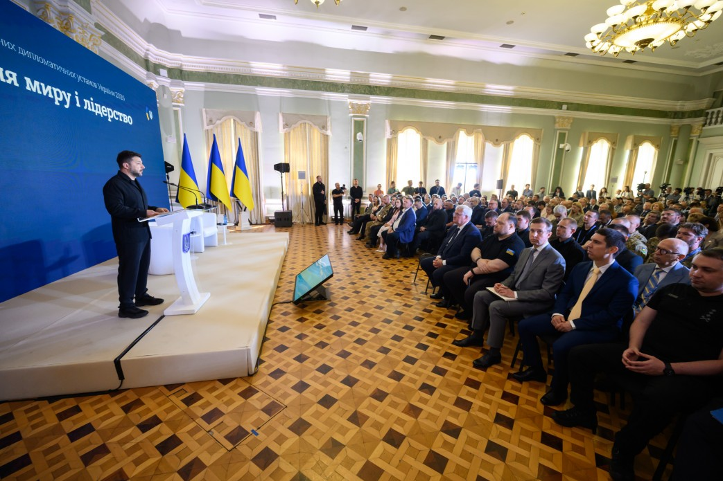 Звернення Президента до учасників наради керівників закордонних дипломатичних установ України