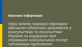Уряд змінив порядок перевірки військово-облікових документів у консульствах та посольствах України за кордоном