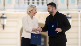 Президент України та Президентка Єврокомісії підписали документ, який став першим кроком до Drone Deal